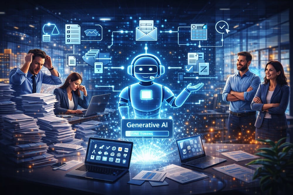 KI-gestützte Prozessautomatisierung: Wie Unternehmen repetitive Aufgaben intelligent eliminieren