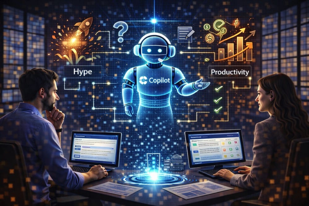 Microsoft Copilot im Unternehmen: Zwischen KI-Hype und echtem Produktivitätsgewinn